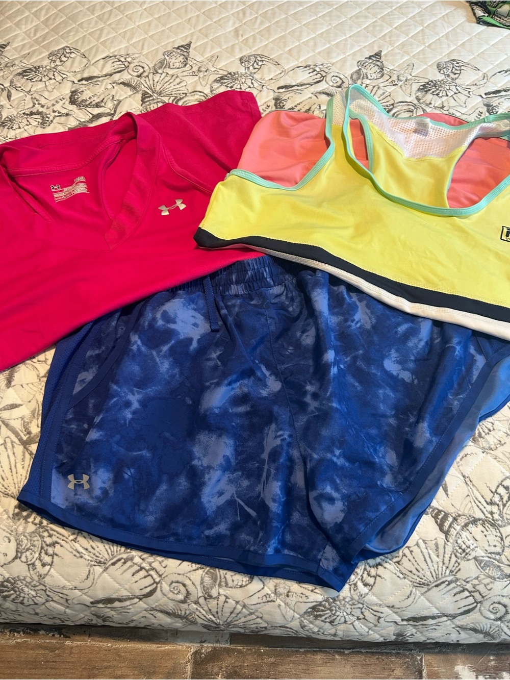 Athletic Apparel Under Armour and Fila